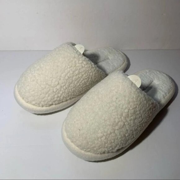 Allbirds Wool Dweller Slippers Womens Size W8 Cream Slip On Round Toe Relaxing - Picture 12 of 12